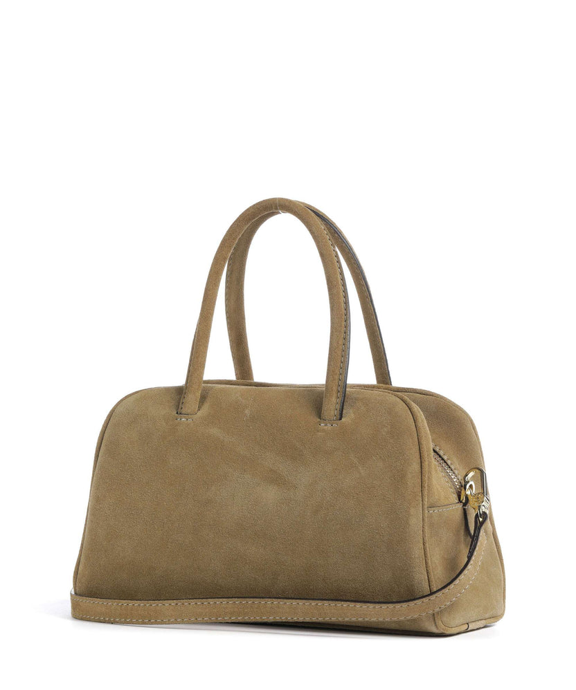 Abro Suede Amara Handbag mud