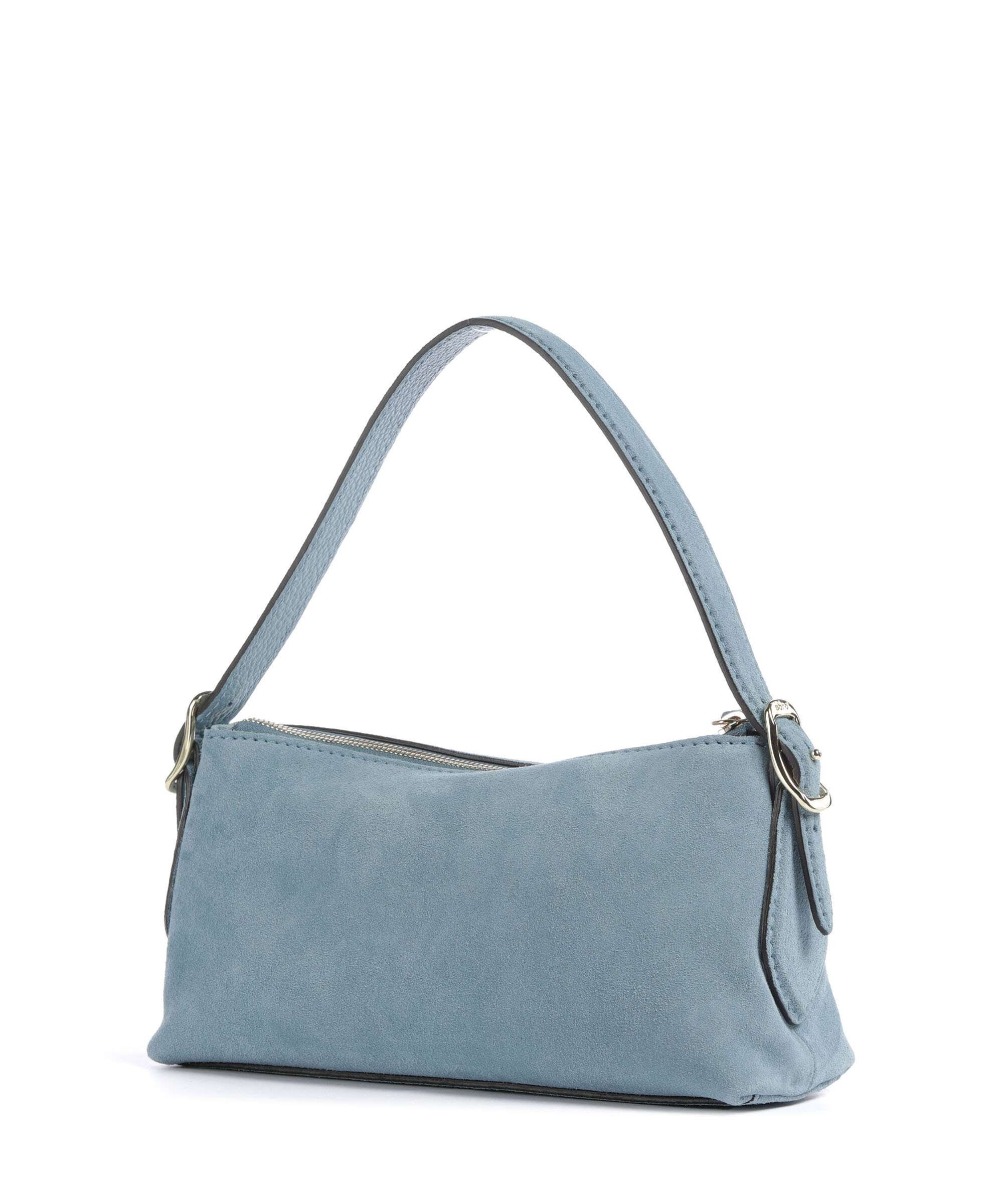 Abro Suede Carina Shoulder bag sapphire