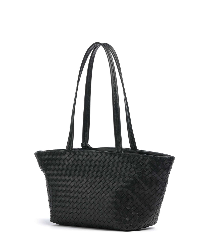 Abro Piuma Alba Shoulder bag black/nickel