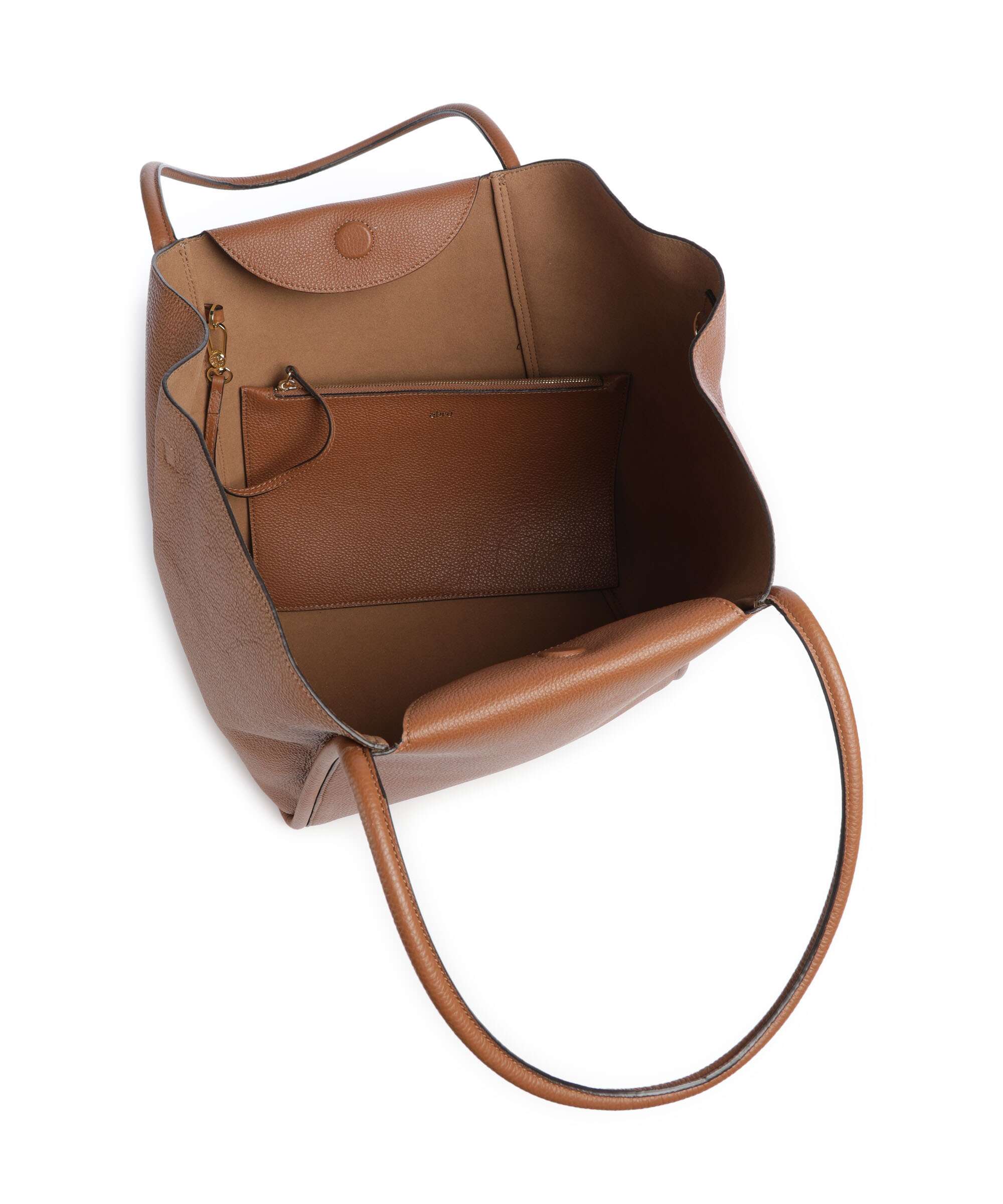 Abro Agave Willow Tote bag caramel/cognac