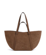 Abro Suede Cosmo Large Shopper wood