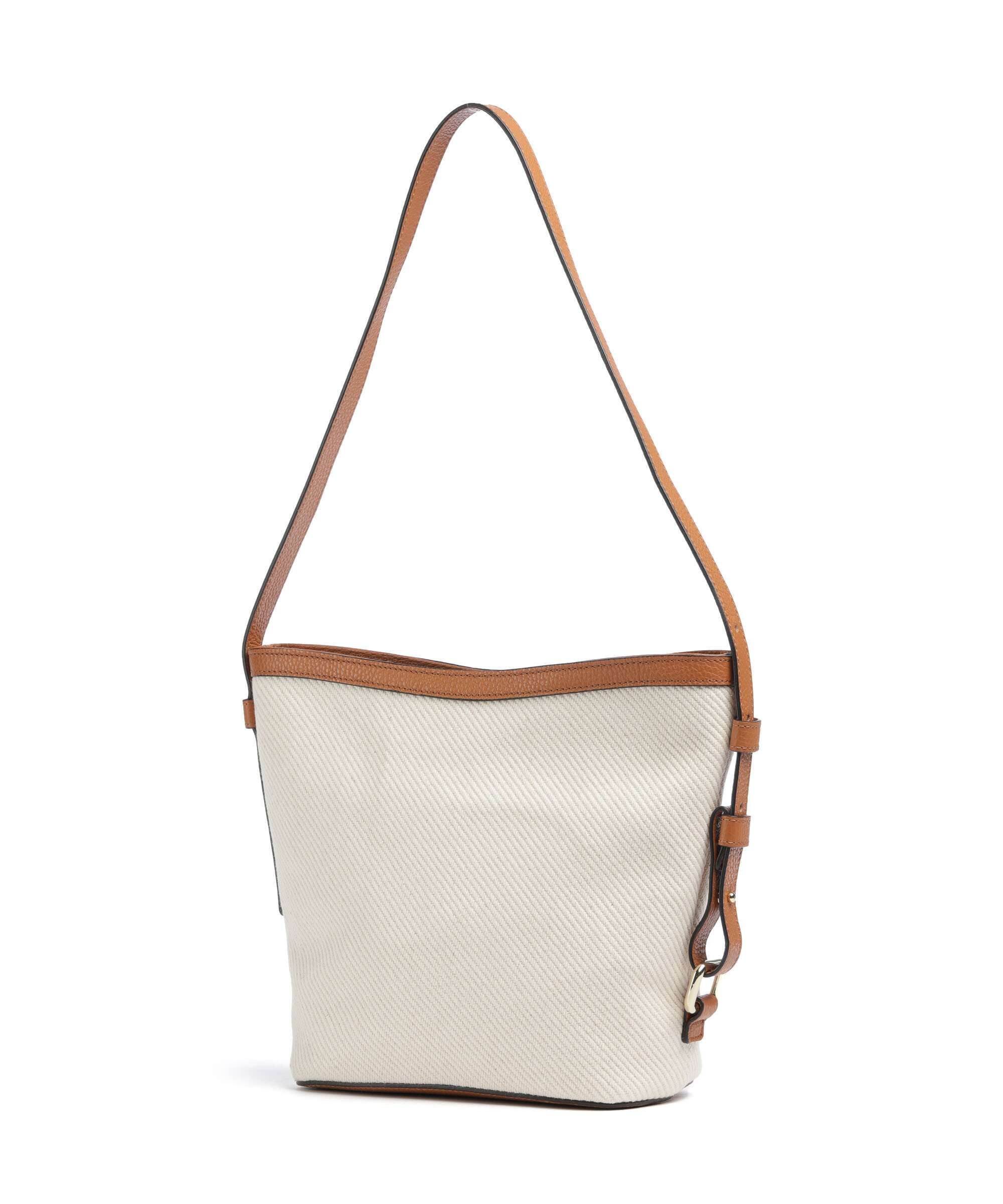 Abro Super Drill Cosmo Crossbody bag ivory/cuoio
