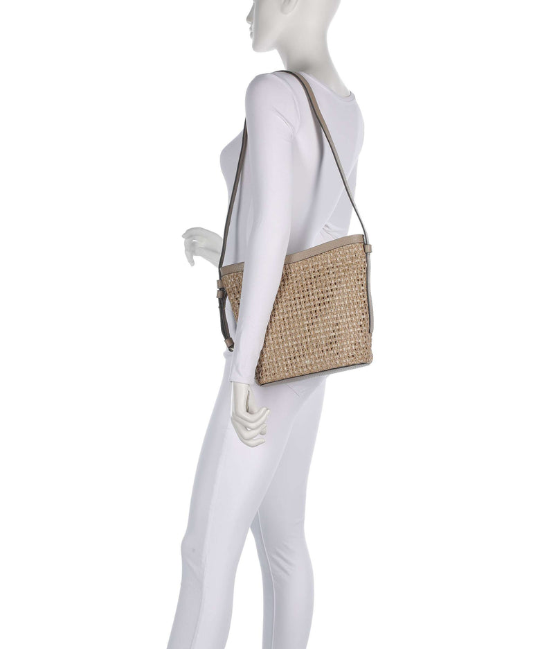 Abro Raffia Cordino Cosmo Crossbody bag siena
