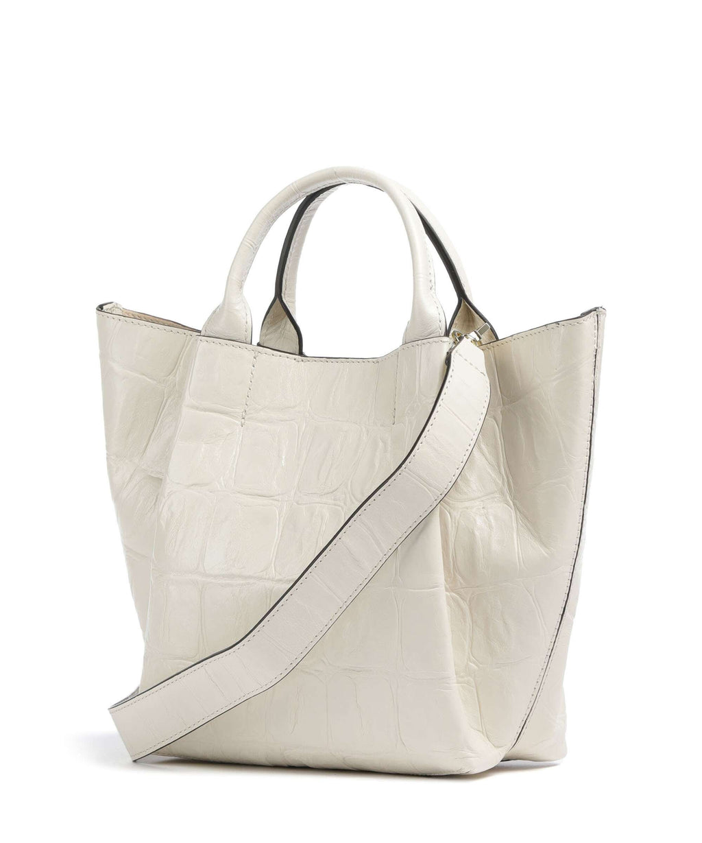 Abro Maxi Cocco Essential Small Handbag milk