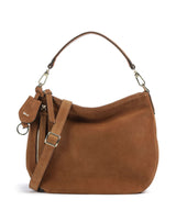 Abro Suede Juna Small Hobo tas cuoio