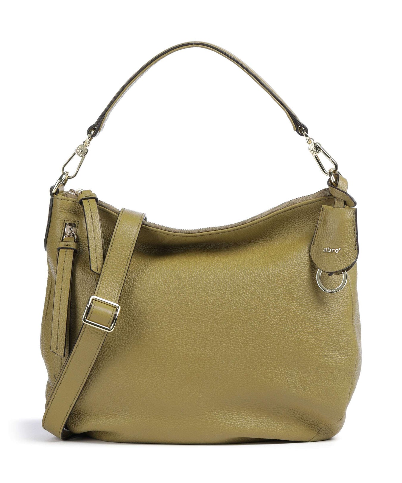 Abro Adria Juna Small Hobo bag mud