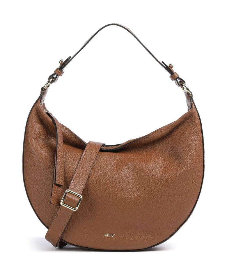 Abro Adria Lulu Small Hobo bag caramel/cognac