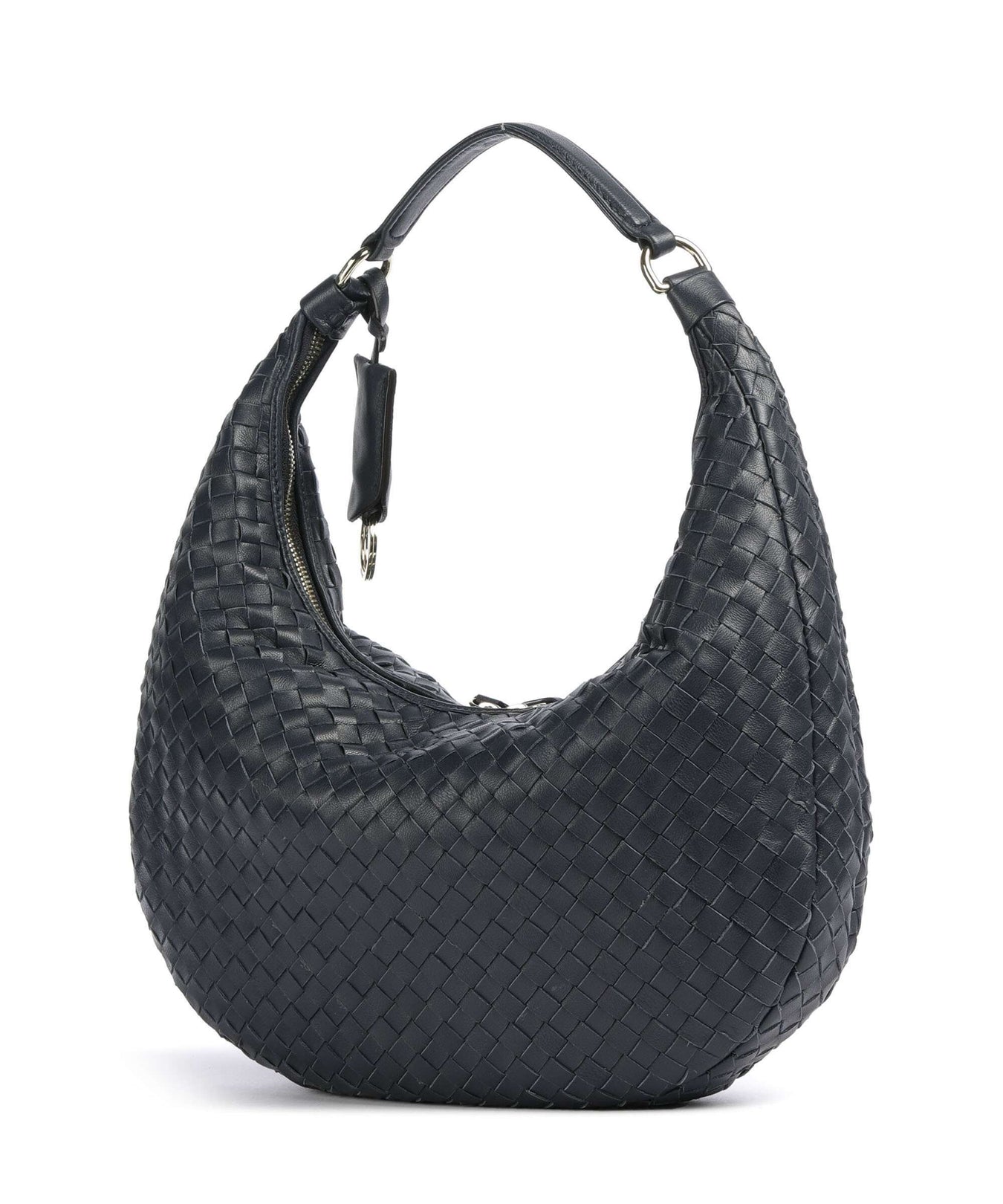 Abro Piuma Nana Small Hobo bag navy