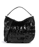 Abro Maxi Cocco Mia Hobo tas black/nickel