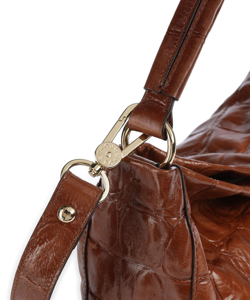 Abro Maxi Cocco Mia Hobo bag caramel/cognac