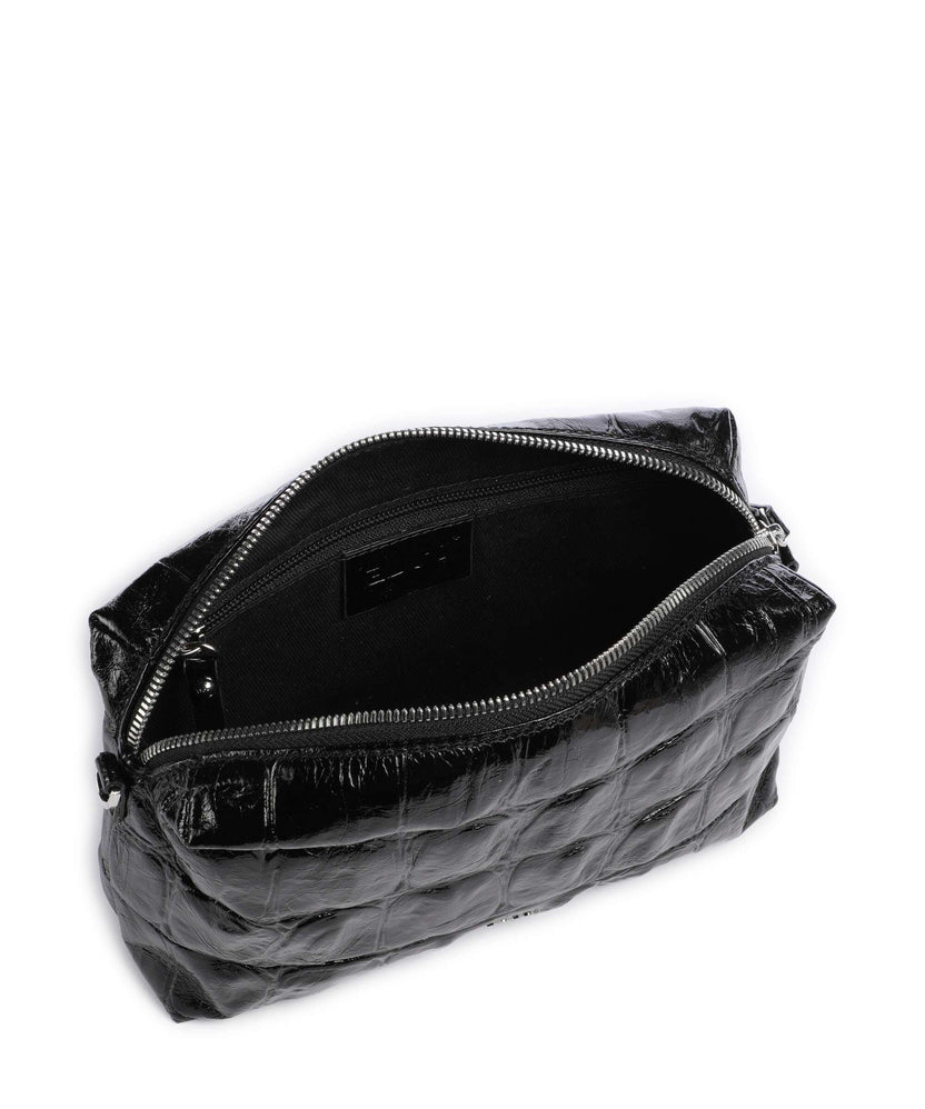 Abro Maxi Cocco Kaia Crossbody bag black/nickel