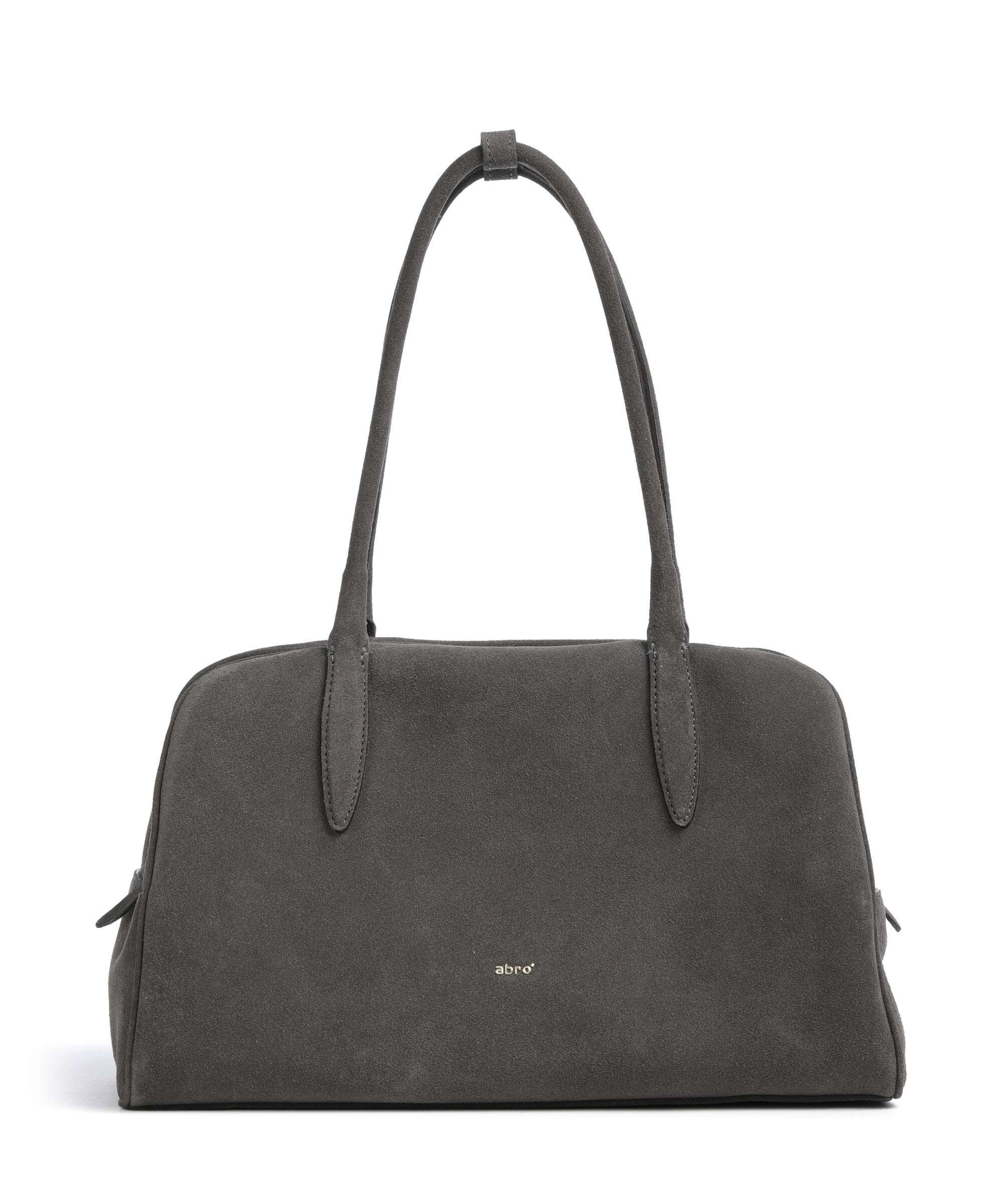 Abro Suede Amara Shoulder bag grey