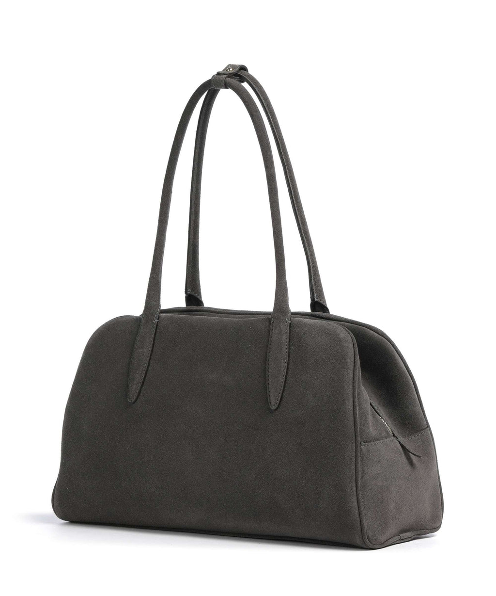 Abro Suede Amara Shoulder bag grey