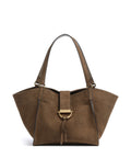 Abro Suede Temi Tote bag khaki