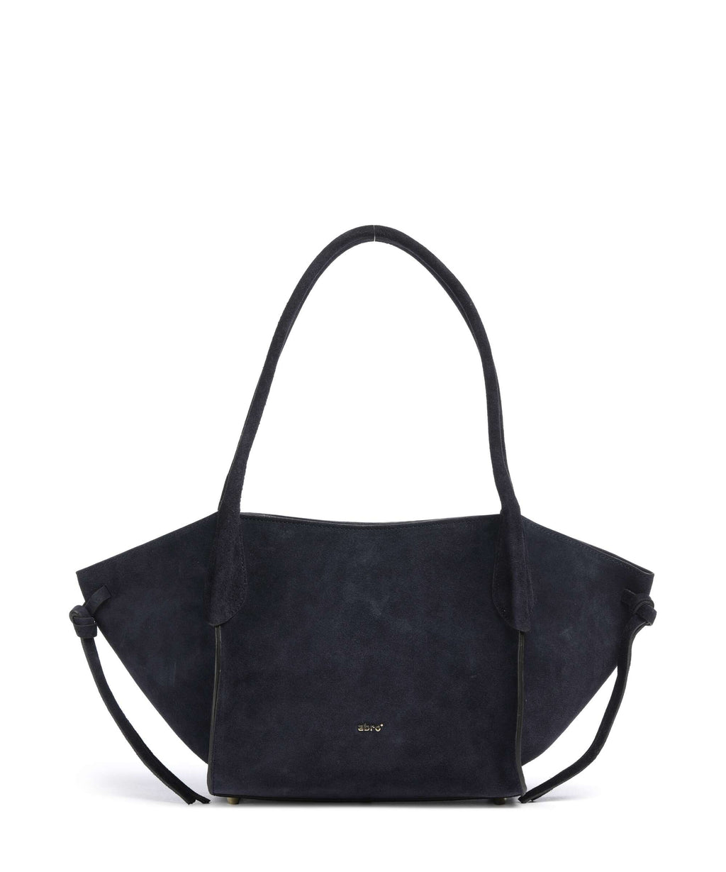 Abro Suede Vibe Small Shoulder bag navy