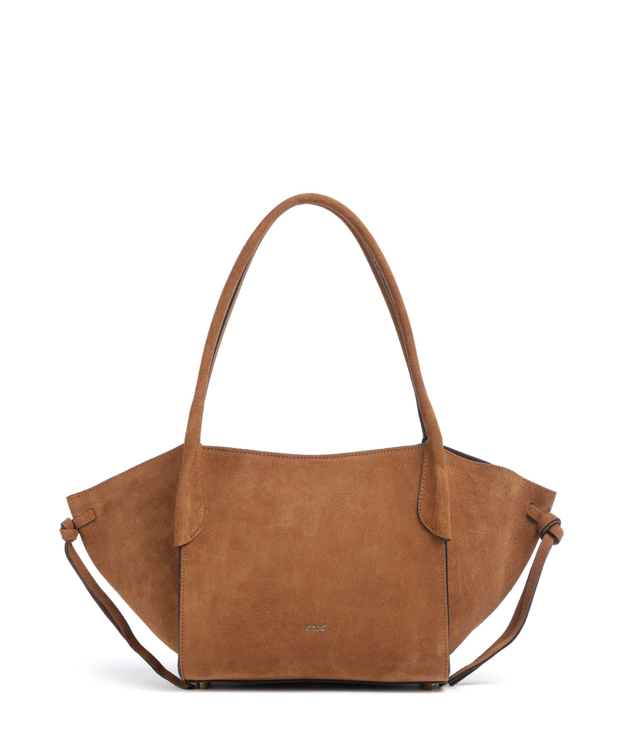 Abro Suede Vibe Small Shoulder bag cuoio