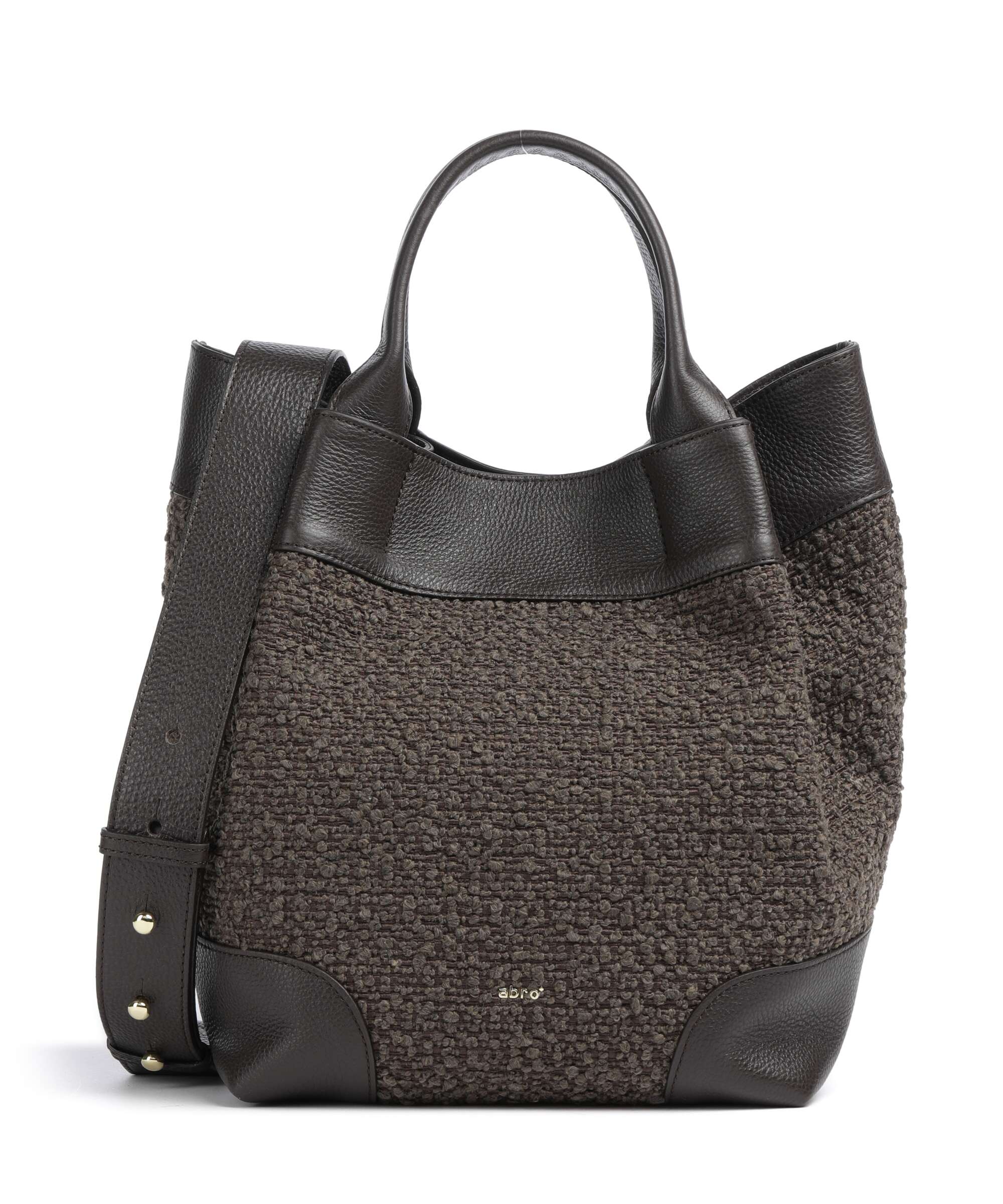 Abro Boucle´ Essential Medium Handbag dark brown