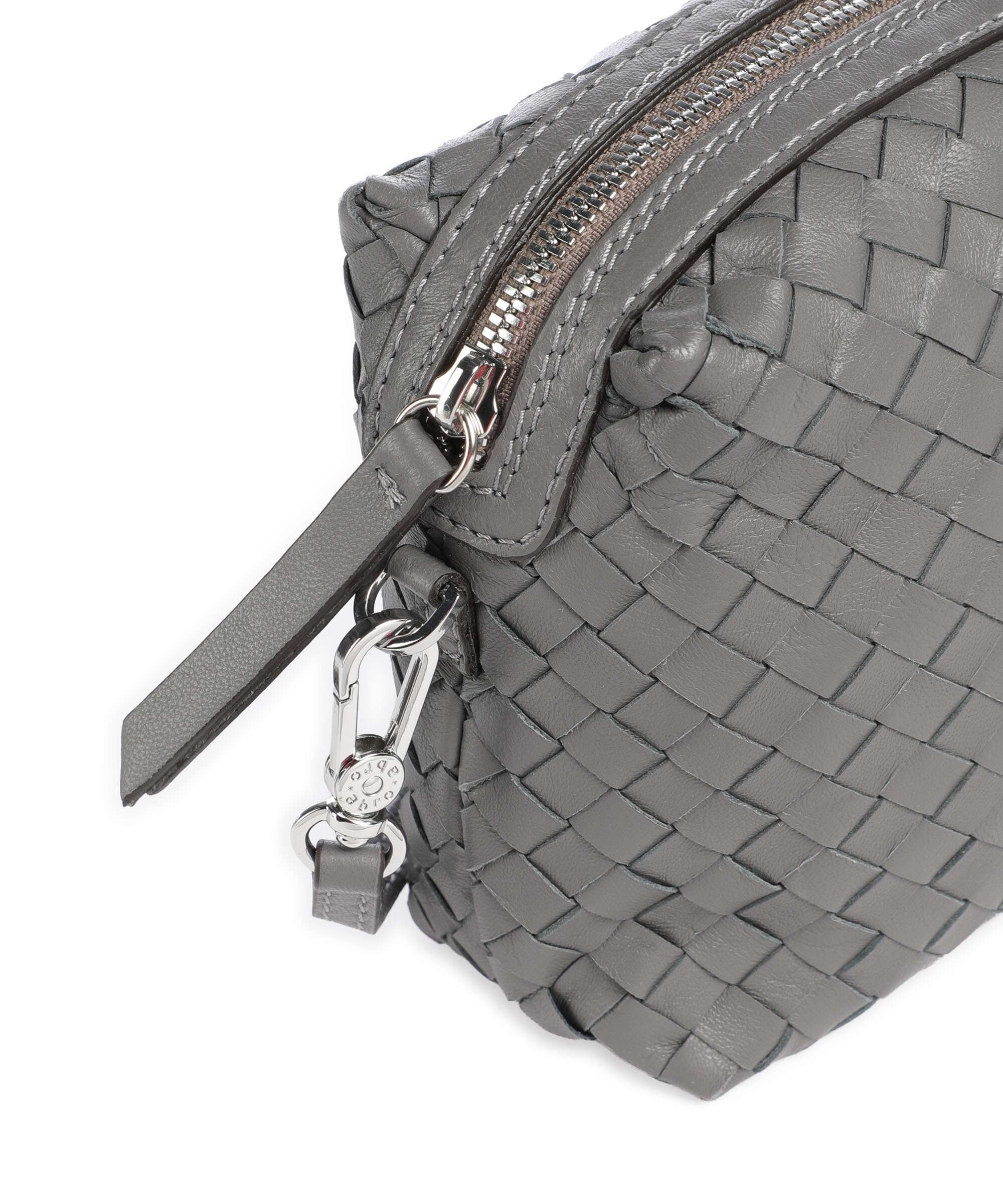 Abro Piuma Opaco Kaia Crossbody bag zinc