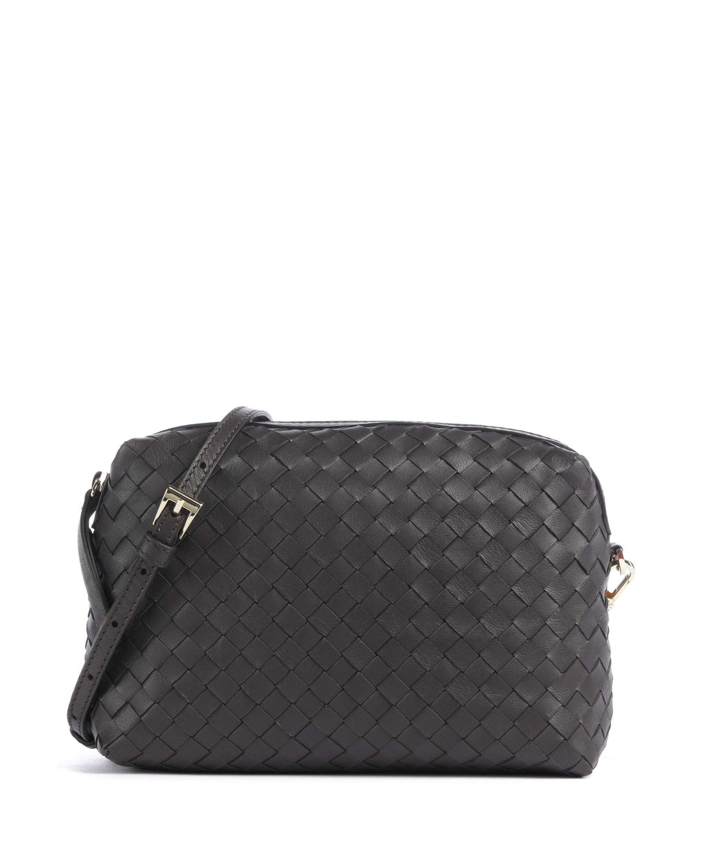 Abro Piuma Opaco Kaia Crossbody bag dark brown