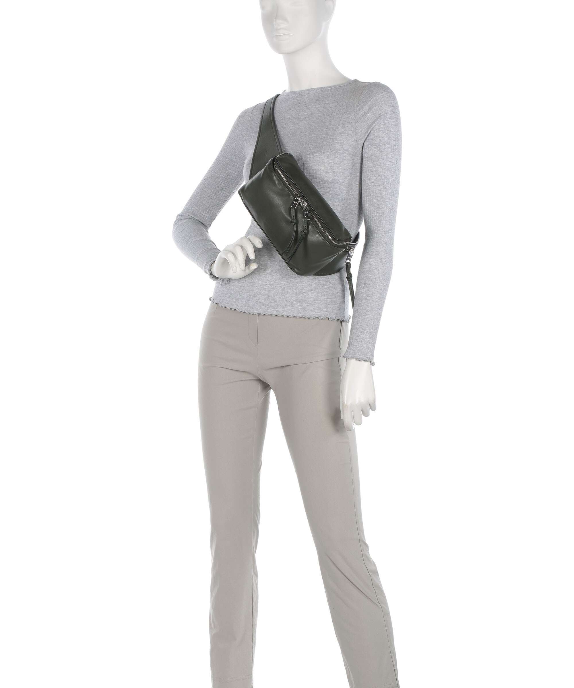 Liebeskind Hera Sheep Natural S Belt bag cypress green