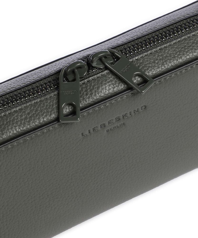 Liebeskind Lou Small Pebble XS Wallet cypress green