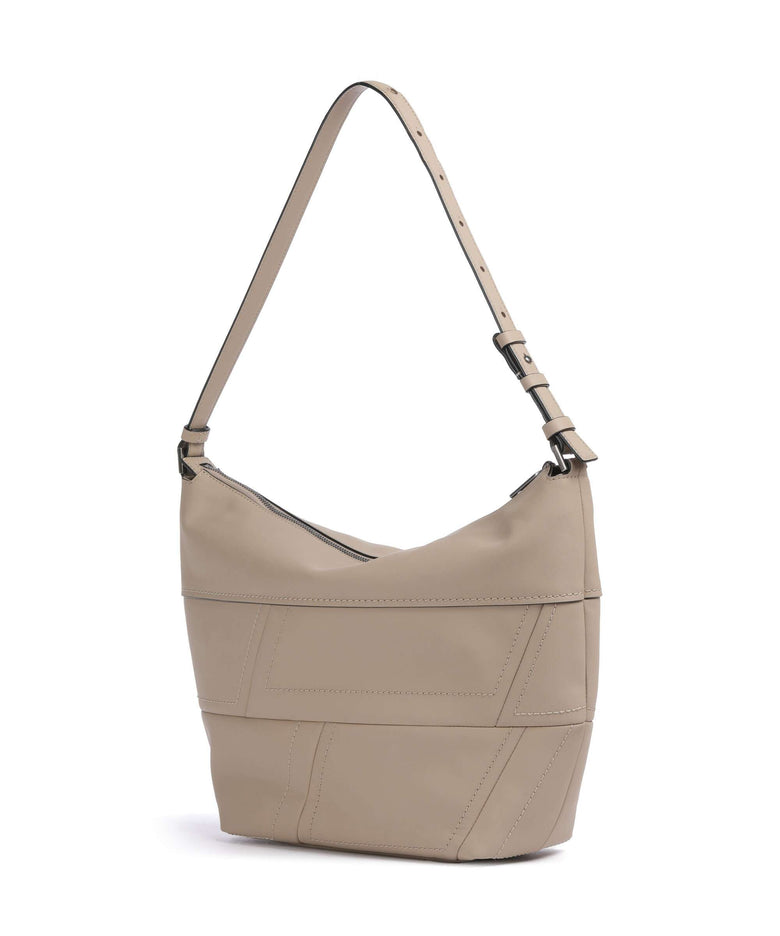 Liebeskind Edda Calf Optic M Hobo bag stone