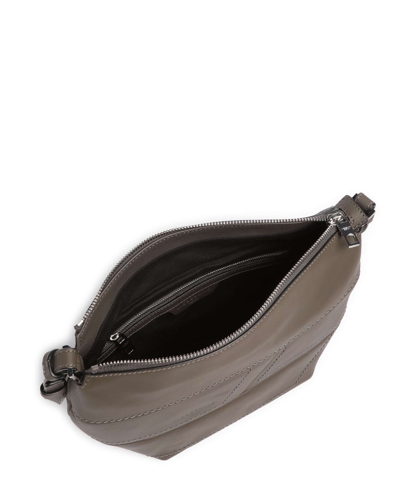 Liebeskind Edda Calf Optic S Crossbody bag dark grigio