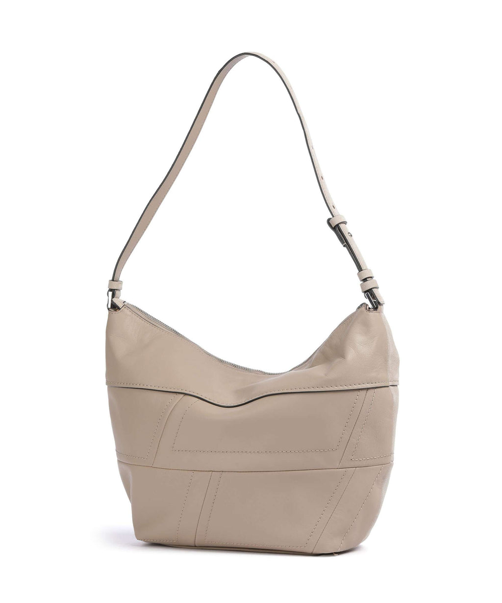 Liebeskind Edda Promo Suede M Hobo bag stone