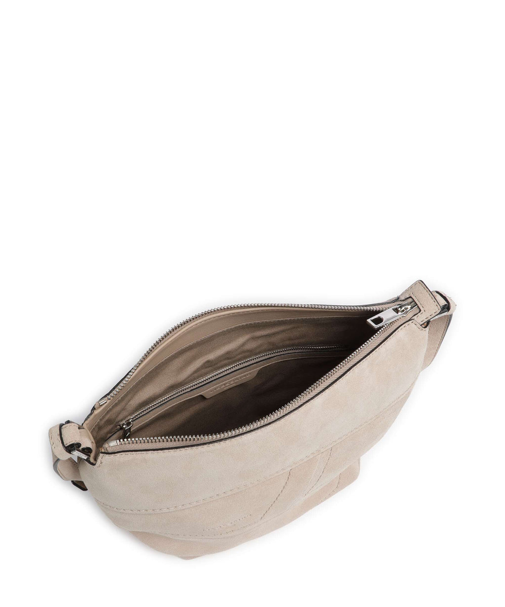 Liebeskind Edda Promo Suede S Crossbody bag stone