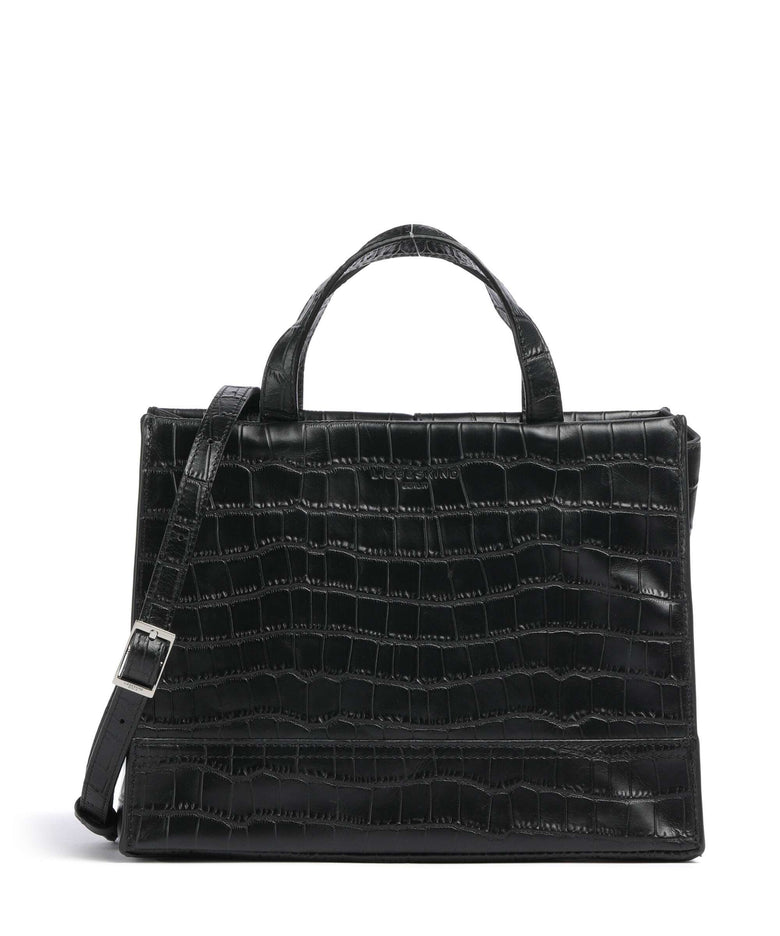 Liebeskind Lou 2 New Croco M Handbag black