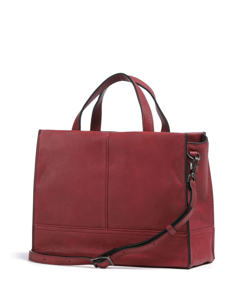 Liebeskind Lou 2 3D Leather M Handbag berry