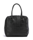 Liebeskind Kayla Monogram Sheep Natural M Handtas black