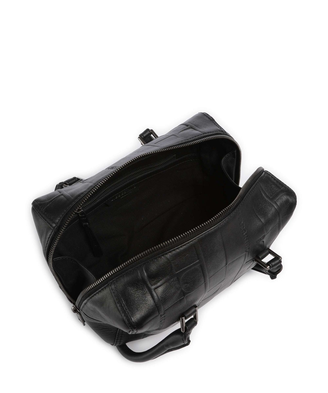 Liebeskind Kayla Monogram Sheep Natural S Shoulder bag black