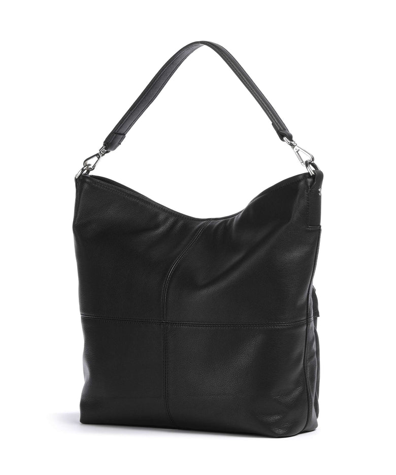 Liebeskind LK 204 Archive 3D Leather Hobo bag black