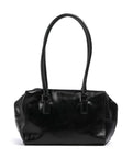 Liebeskind Kayla Archive Lack Distressed Shoulder bag black