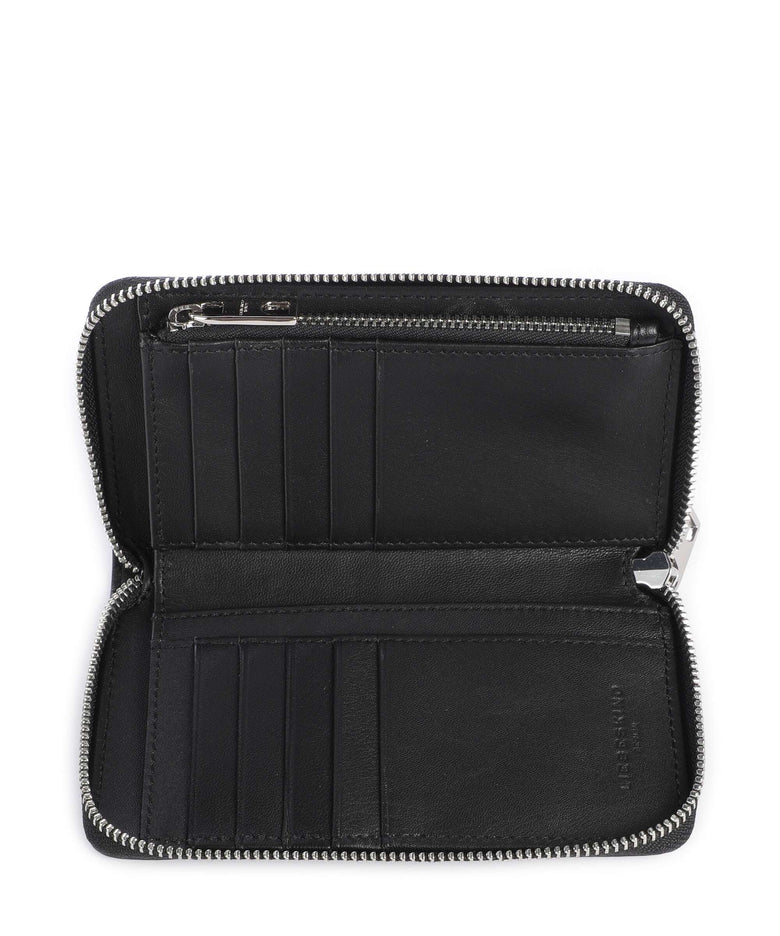 Liebeskind Lila Frieda Sheep Natural Wallet black