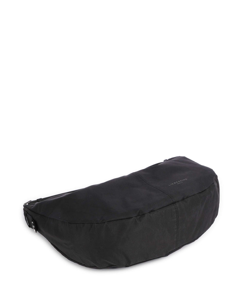 Liebeskind Moon Nylon M Hobo bag black