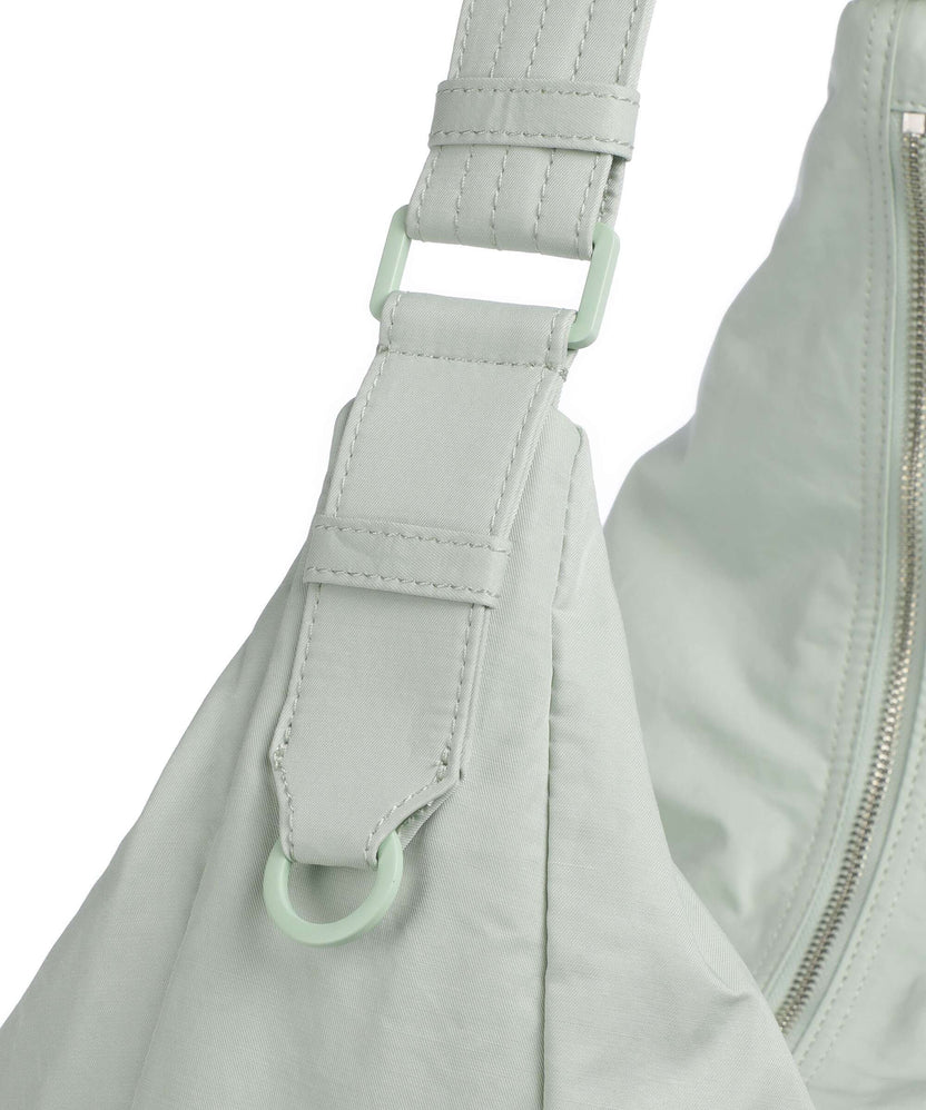 Liebeskind Moon Nylon L Hobo bag sage