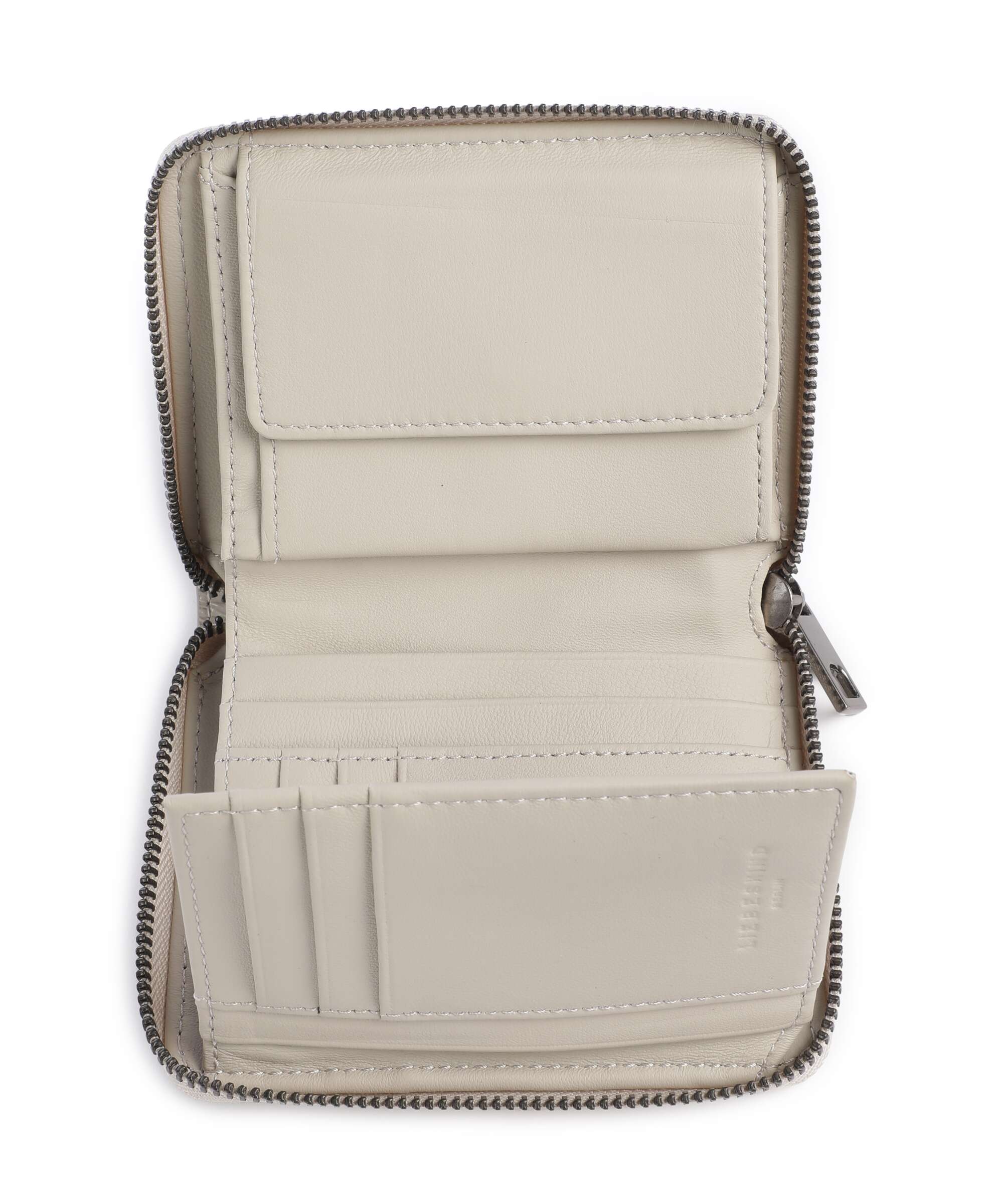 Liebeskind Conny Lack Distressed RFID Wallet milk