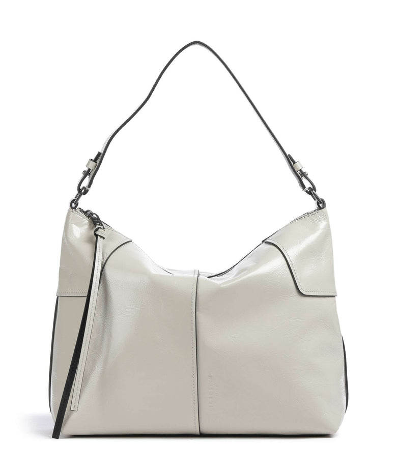 Liebeskind Mila Lack Distressed M Hobo bag milk