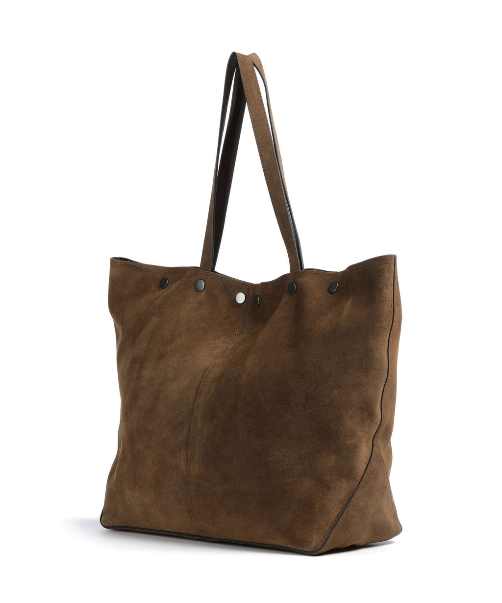 Liebeskind Rive Suede L Tote bag safari