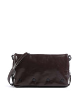 Liebeskind Rive Paper Touch Crinkle S Crossbody tas burgundy