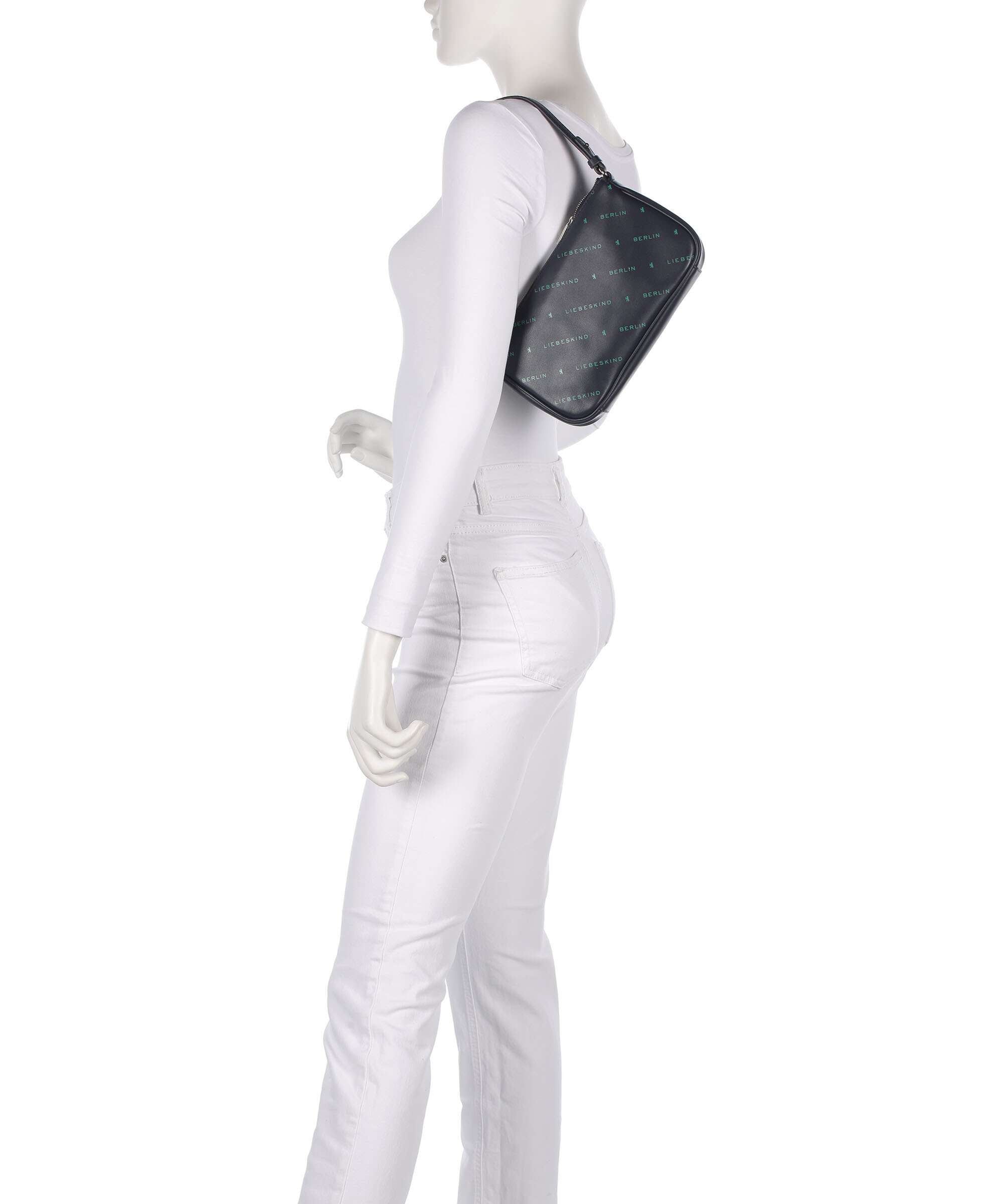 Liebeskind Monogram Soft Nappa S Shoulder bag dress blues