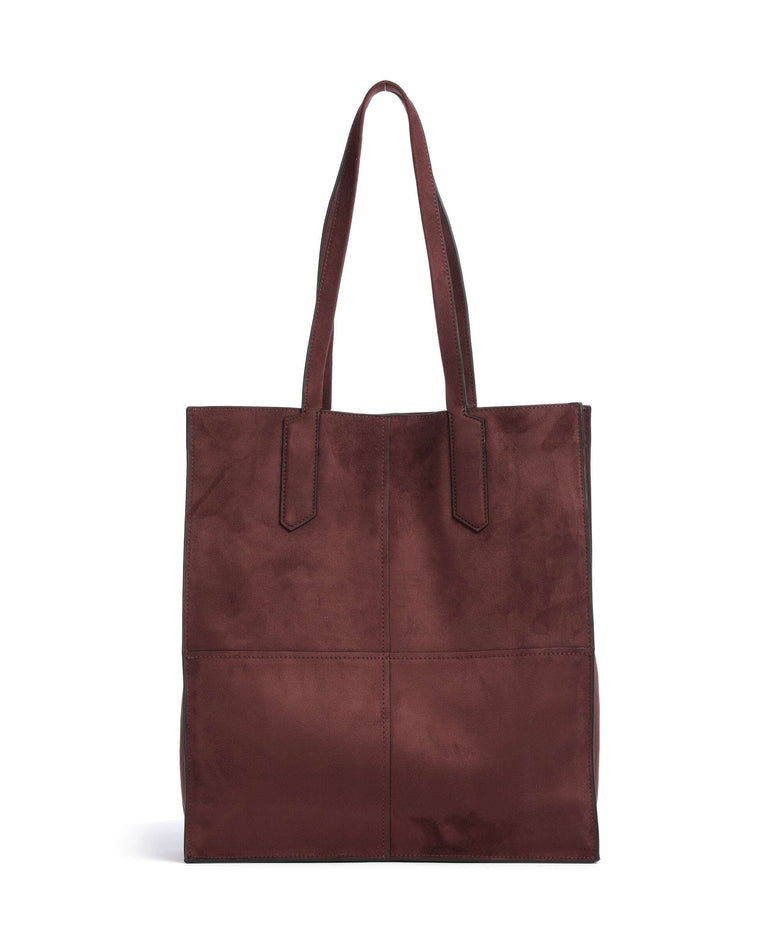 Liebeskind Amy Vegan Suede L Tote bag pomegranate
