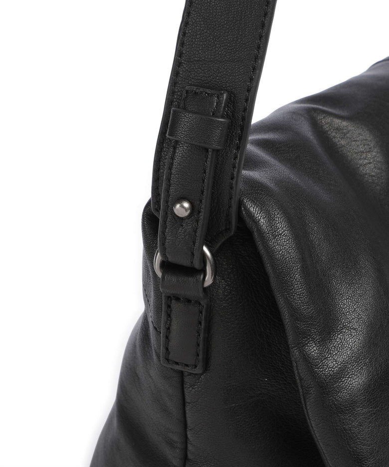 Liebeskind Fiona Sheep Natural M Hobo bag black