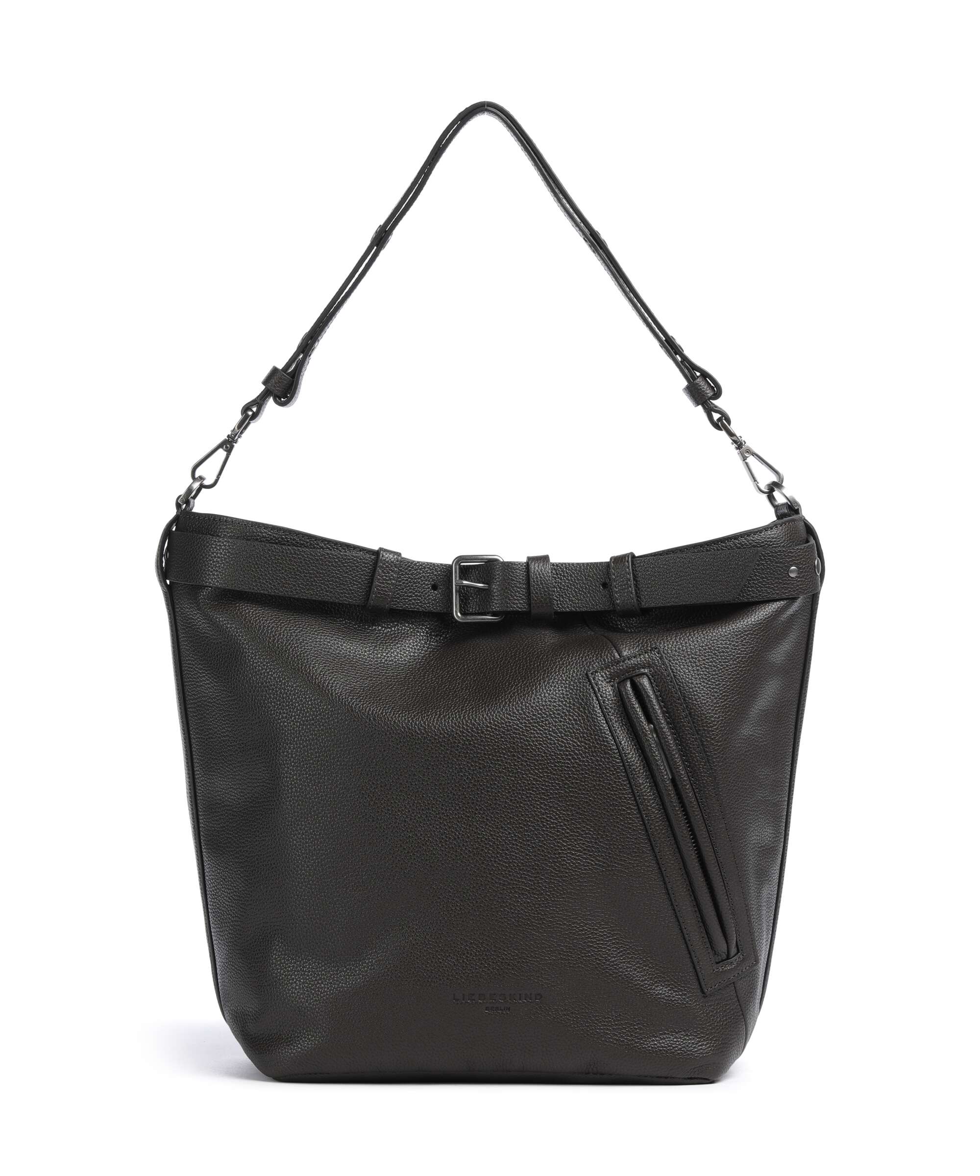 Liebeskind Zita Small Pebble L Bucket bag deep soil