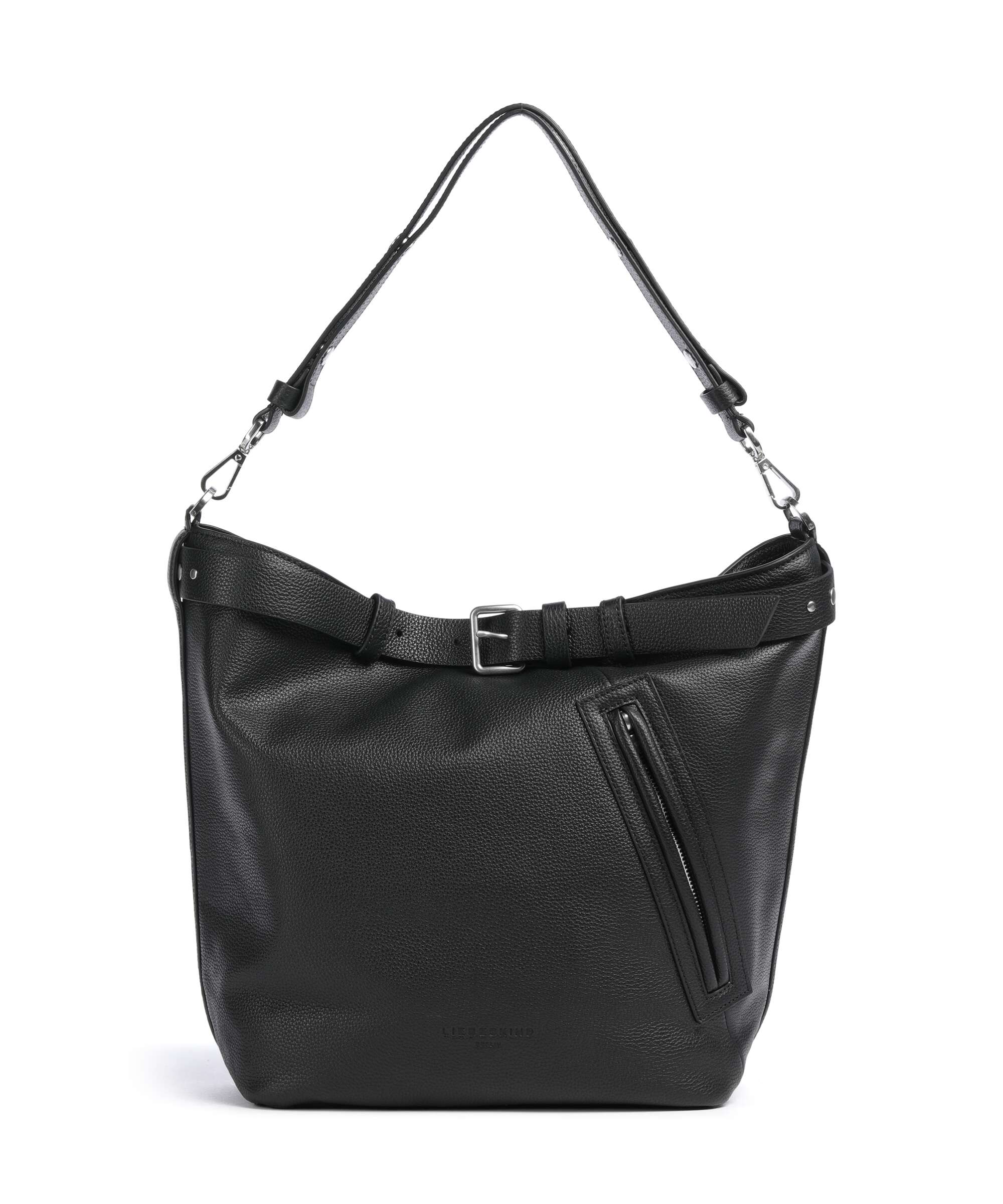 Liebeskind Zita Small Pebble L Bucket bag black