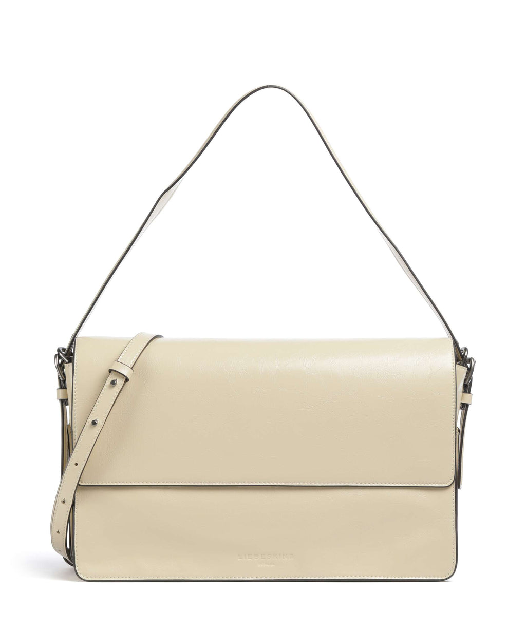 Liebeskind Audrey Recycled Lack Distressed M Shoulder bag biscotti