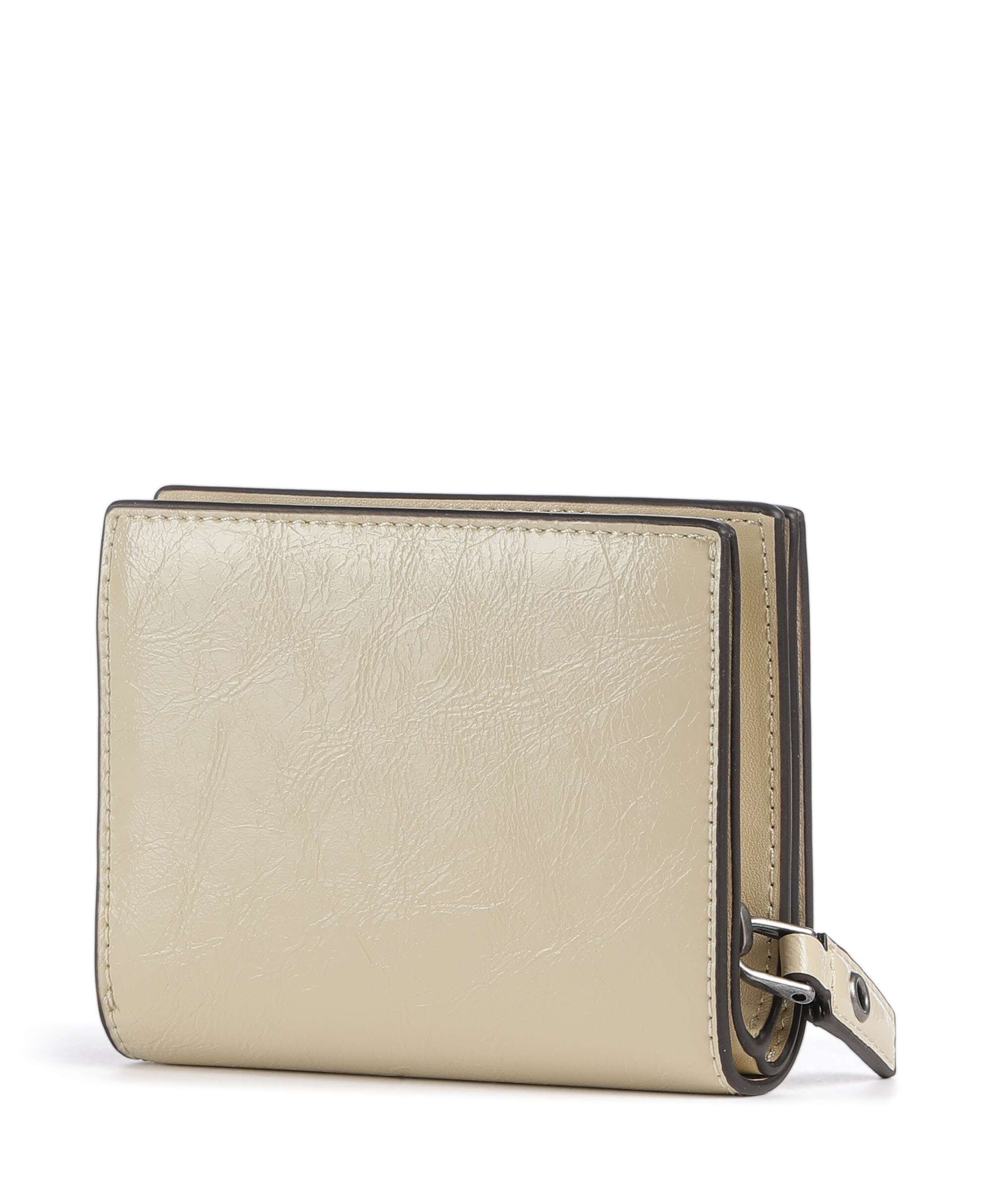 Liebeskind Thea Audrey Recycled Lack Distressed M Wallet biscotti
