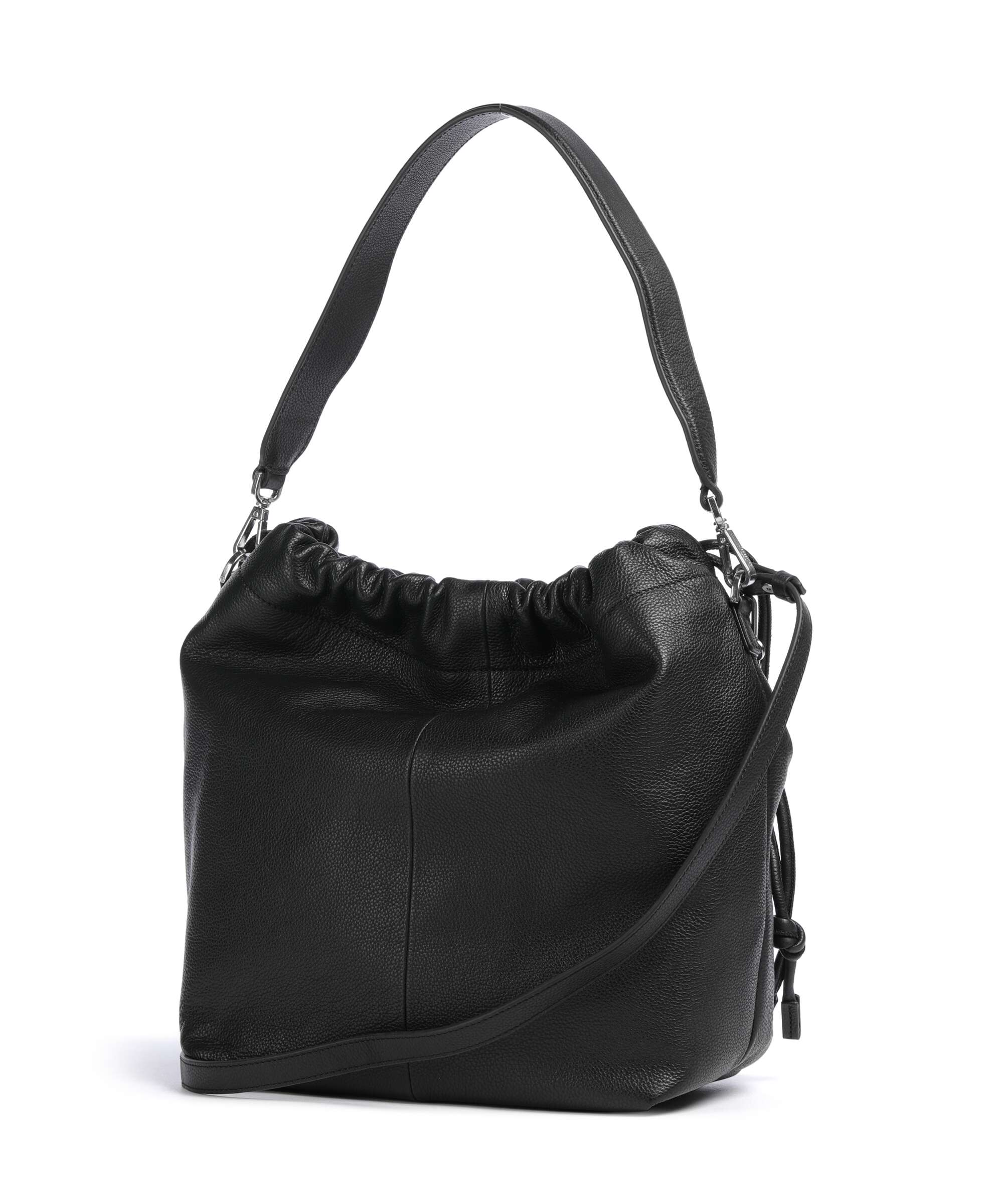 Liebeskind Lya II Small Pebble M Bucket bag black